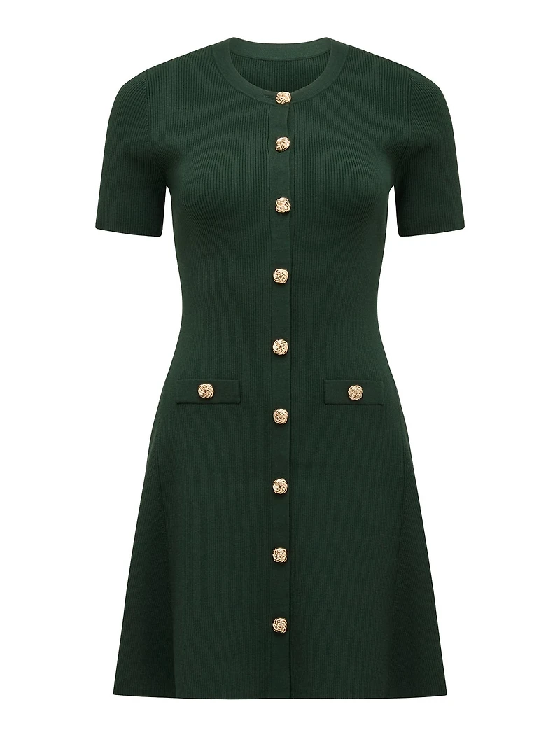 Mallory Knitted Mini Dress