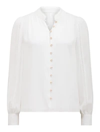 Morgan Trimmed Blouse