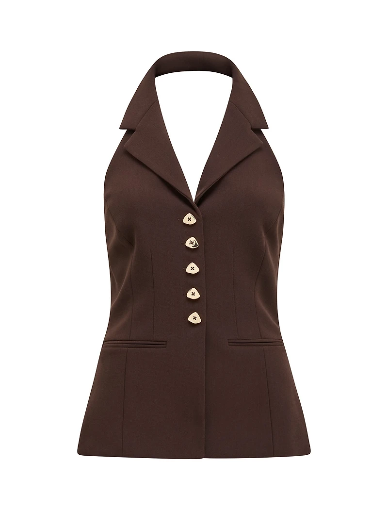 Briony Halter Waistcoat