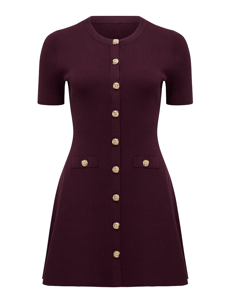 Mallory Petite Button Detail Mini
