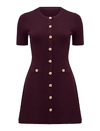 Mallory Petite Button Detail Mini