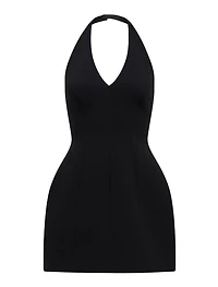 Riley Petite Structured Halter Mini