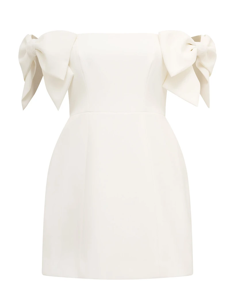 Adalyn Petite Mini Bow Dress