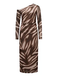 Gemma Petite Tipped Shoulder Midi