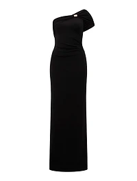Robyn One-Shoulder Jersey Maxi Dress