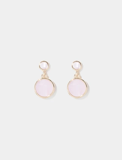 Fleur Moon Earring