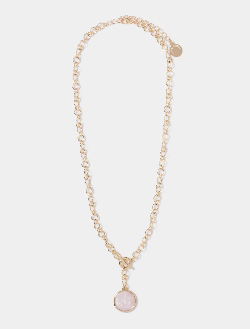 Fleur Moon Necklace