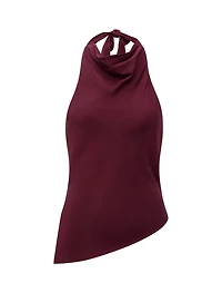 Skyler Halter Satin Top