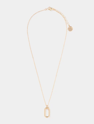 Zuri Oval Necklace
