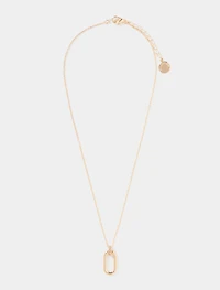 Zuri Oval Necklace