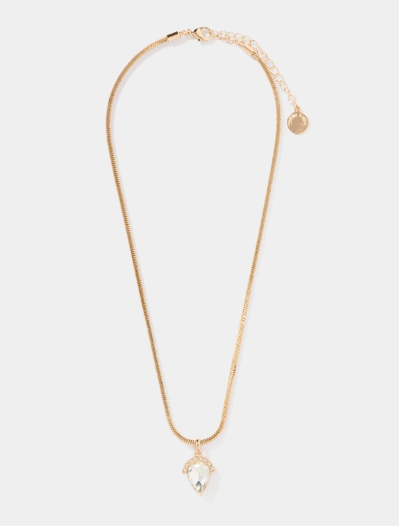 Leila Dainty Stone Necklace