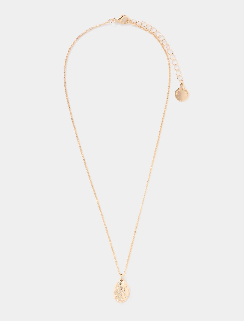 Natalie Stone Droplet Necklace