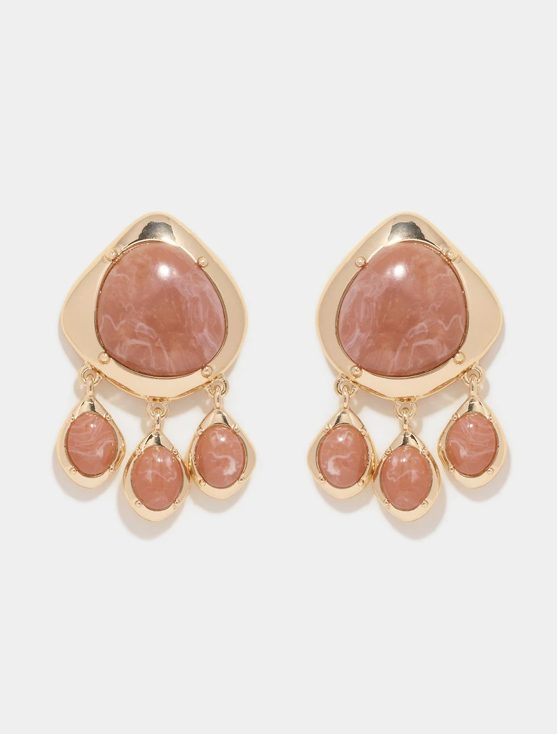 Signature Leia Stone Drop Earrings
