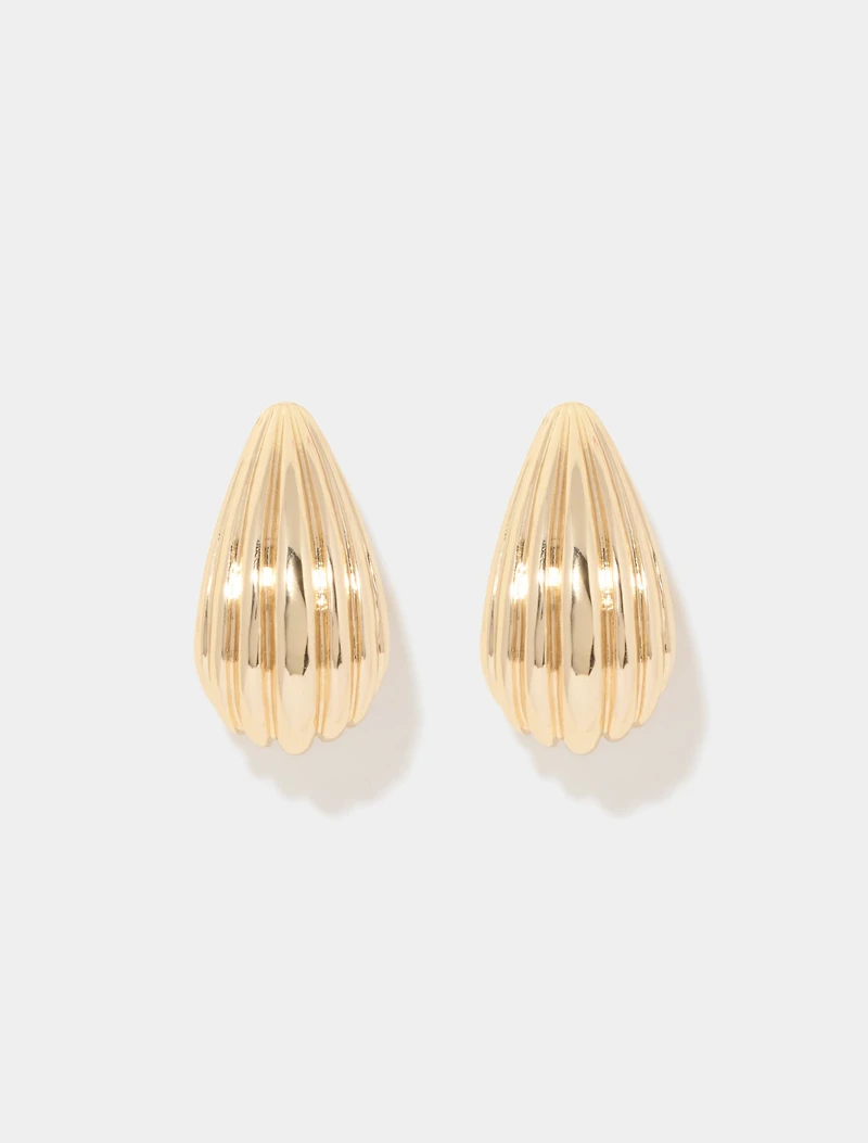 Signature Ariel Fan Earrings
