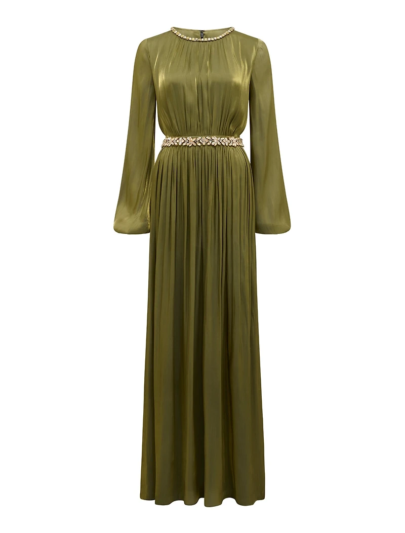 Elvia Embellished Maxi Dress