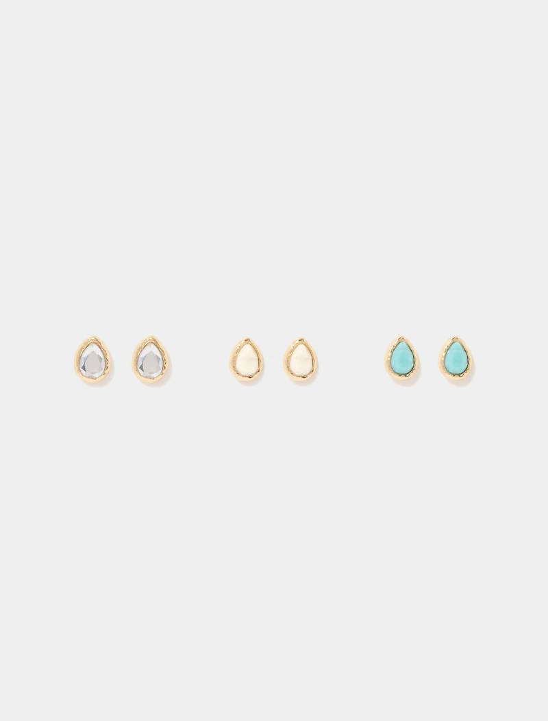 Mini Teardrop Multi Pack Earrings