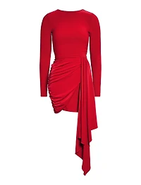 Susie Draped Jersey Mini Dress