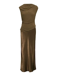 Aurora 2-in-1 Slip Midi Dress