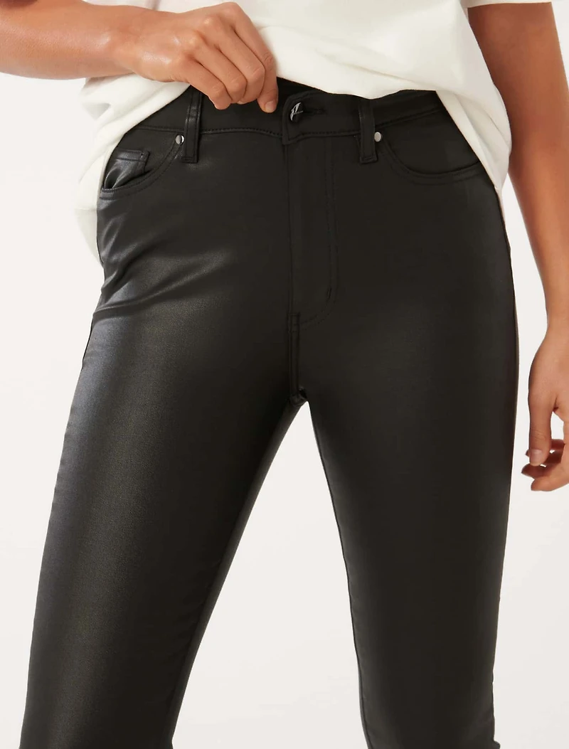 Bella Cropped High Rise Sculpting Jean