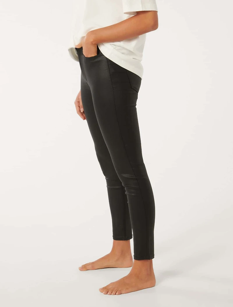 Bella Cropped High Rise Sculpting Jean