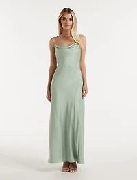 Blair Petite Back Detail Midi Dress