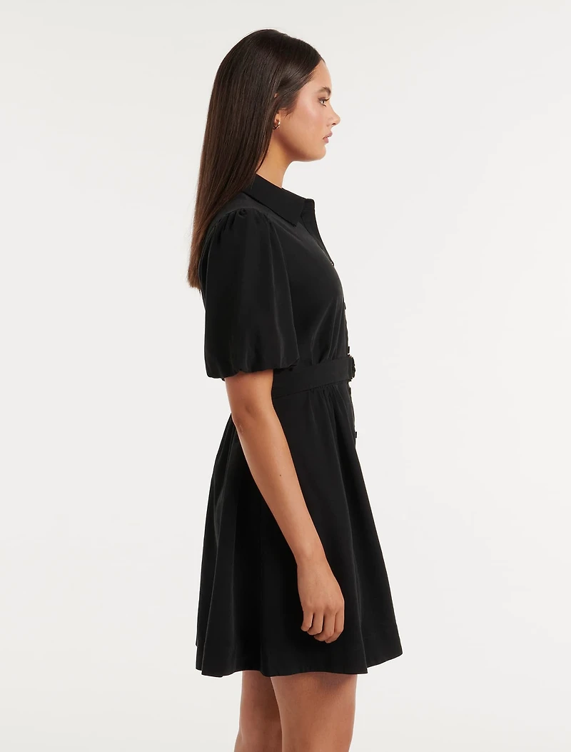 Tamara Belted Waist Mini Dress