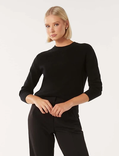Pippa Crew Neck Essential Knit Jumper