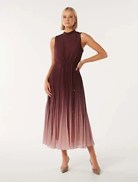 Phillipa Pleated Midi Dress