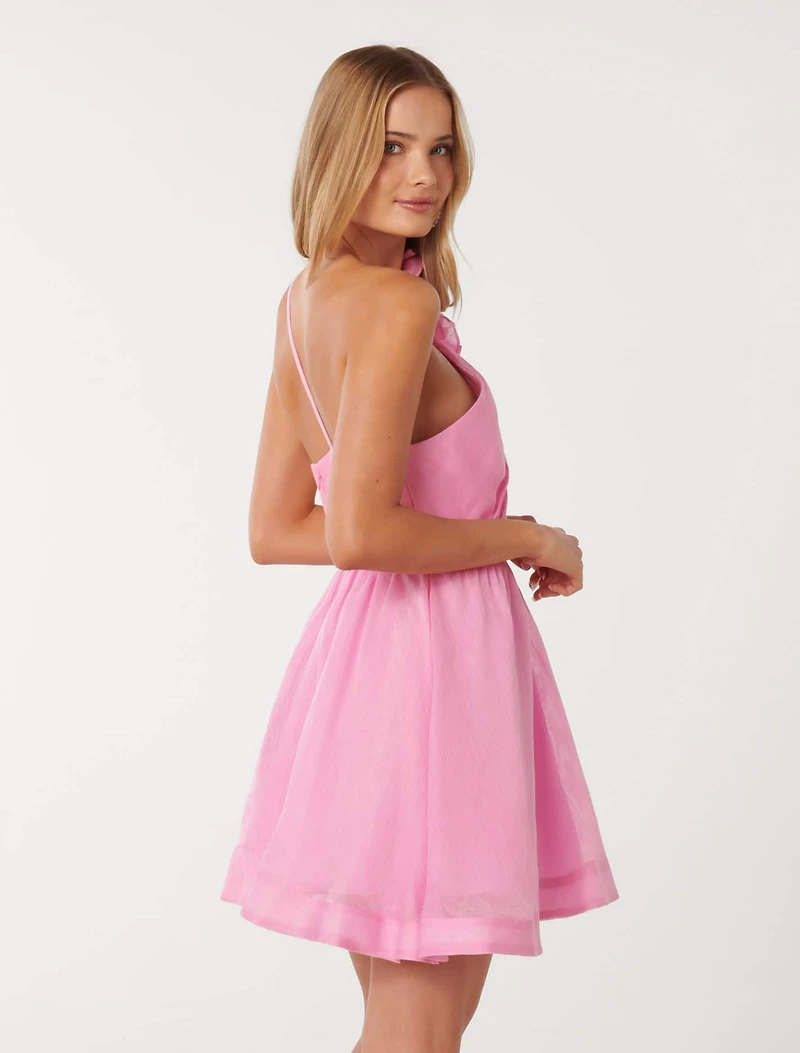 Gigi Silk Rosette Mini