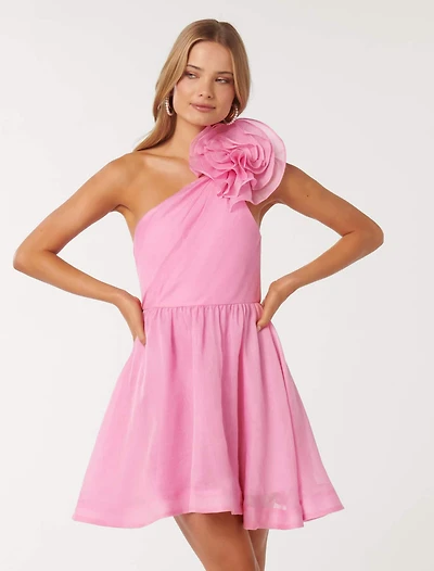 Gigi Silk Rosette Mini