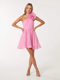 Gigi Silk Rosette Mini