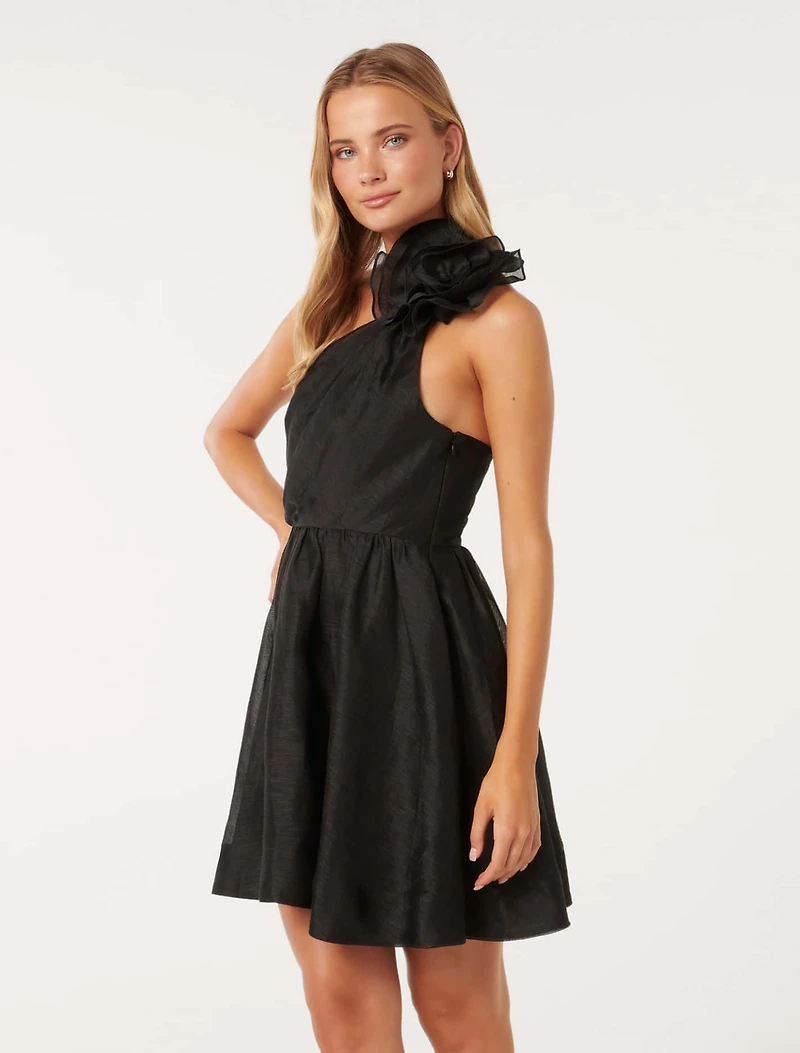 Gigi Silk Rosette Mini