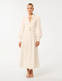 Allegra Lace Detail Midi