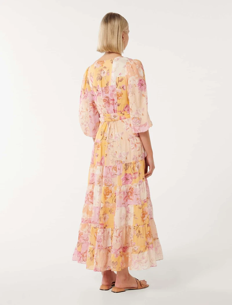 Imogen Tiered Wrap Midi