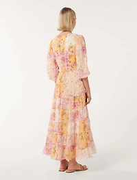 Imogen Tiered Wrap Midi
