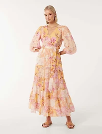 Imogen Tiered Wrap Midi