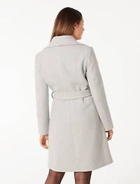Annika Shawl Collar Wrap Coat