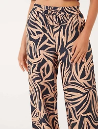 Livy Linen Straight Leg Pant