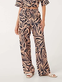 Livy Linen Straight Leg Pant