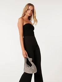 Daphne Knot Embellished Bag - Signature