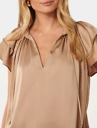 Marni Micropleat blouse
