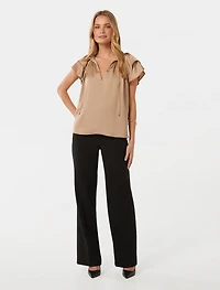 Marni Micropleat blouse