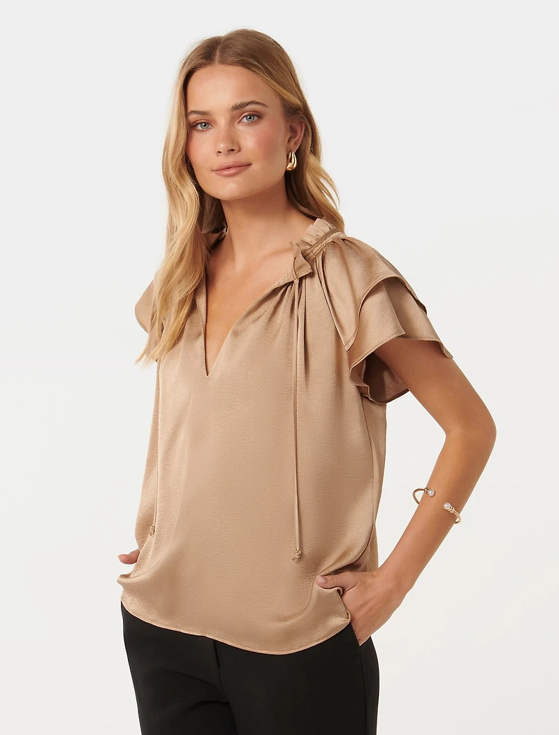 Marni Micropleat blouse