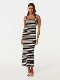 Beverly Square Neck Midi
