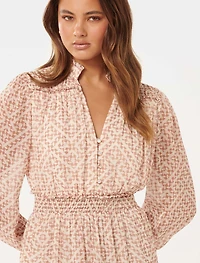 Kendra Long Sleeved Midi