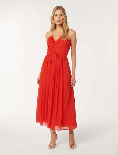 Nakita Ruched Bodice Maxi