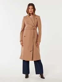 Ari Funnel-Neck Coat