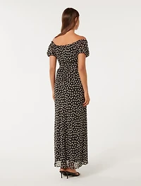 Harlow Lace Back Midi Dress