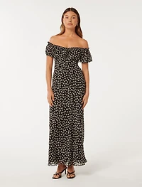 Harlow Lace Back Midi Dress