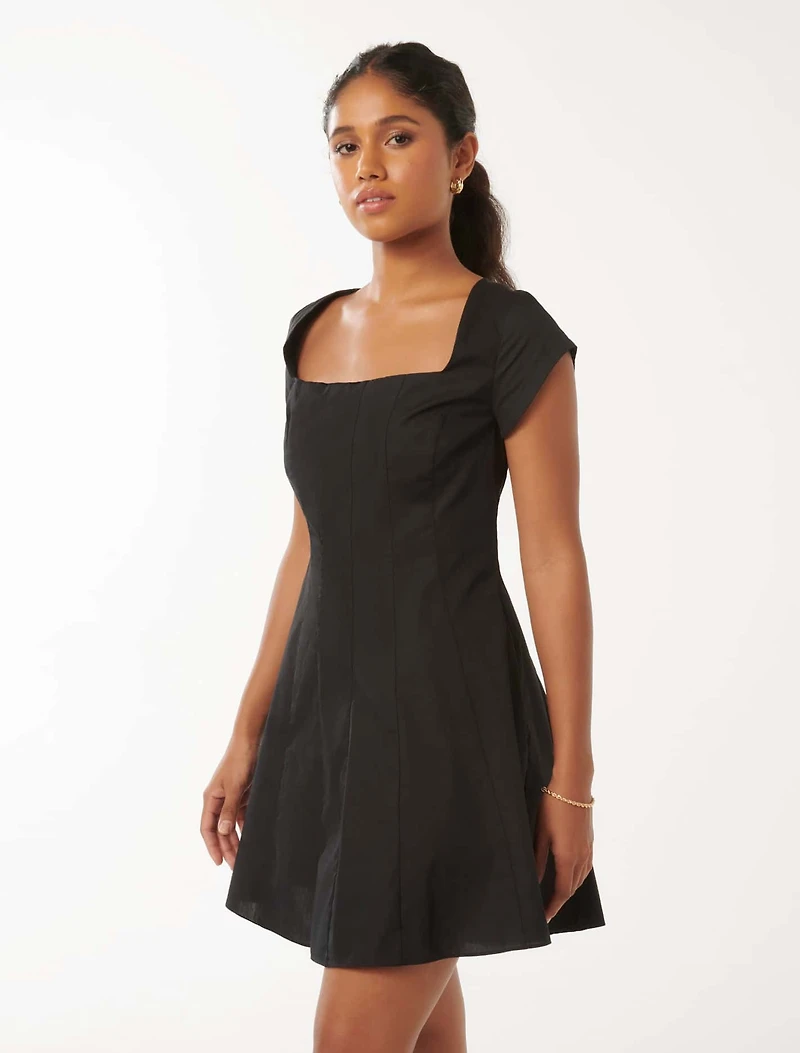 Regina Petite Cap Sleeve Mini
